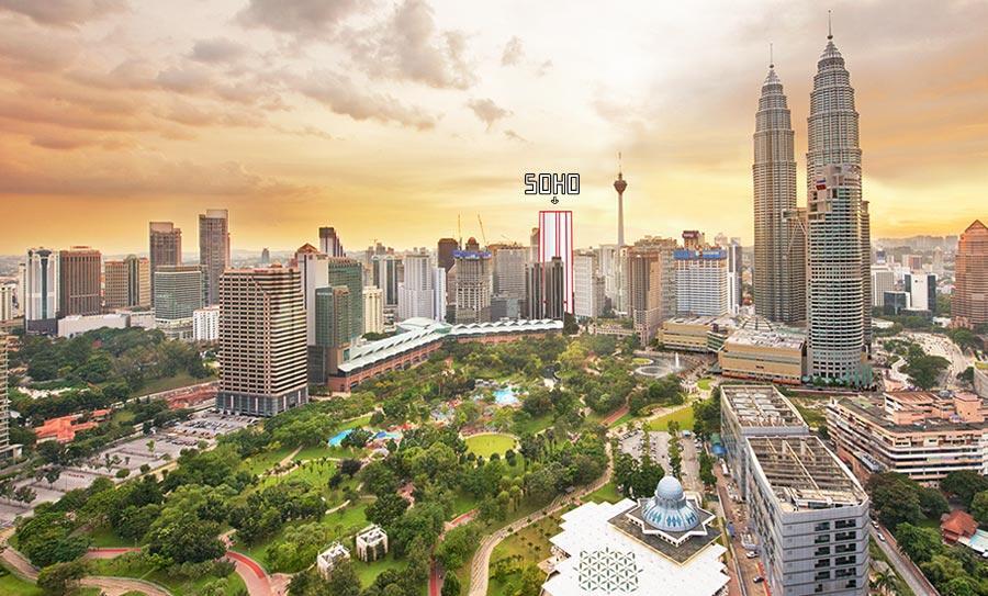 Soho Suites Klcc By Laberry Homestay Kuala Lumpur Eksteriør bilde